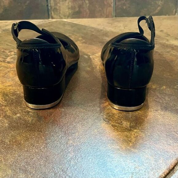 Bloch Girl’s Black Snap Tap Shoes 1 1/2 M - Picture 4 of 16